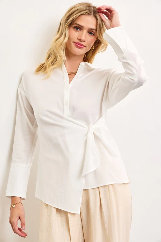 Trisha Wrap Top - Image 2