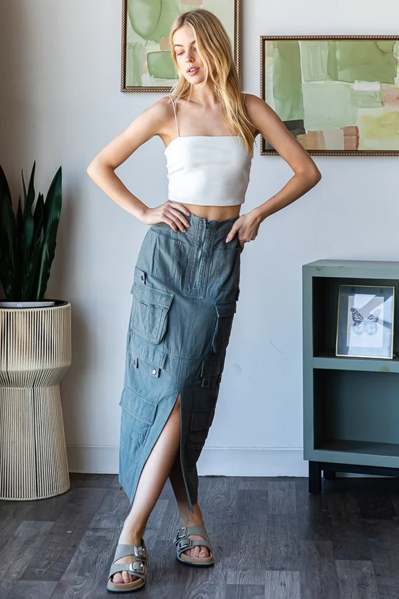 It Girl Cargo Skirt