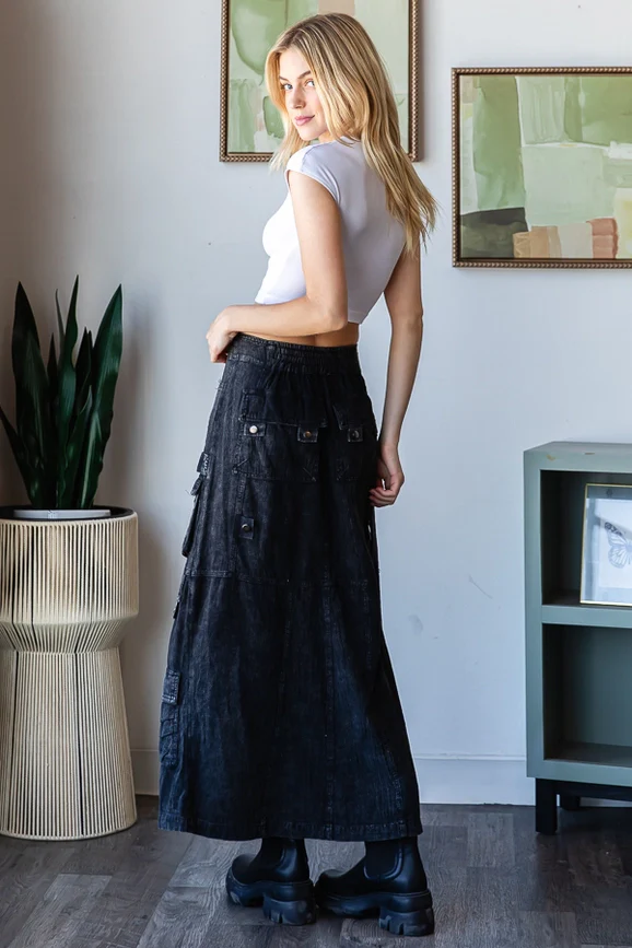 It Girl Cargo Skirt - Image 7