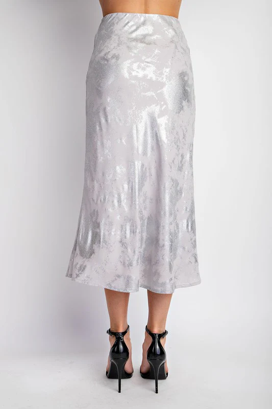 Soft Glam Metalic Skirt - Image 5