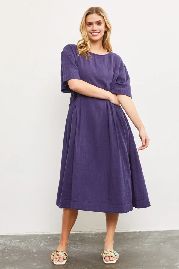 Lyla Gauze Maxi Dress - Image 12