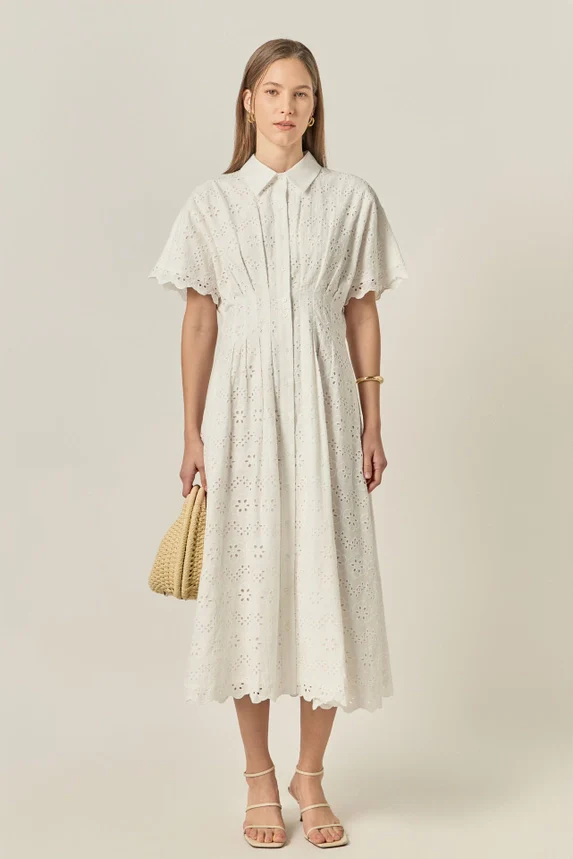 Easy Eyelet Dress - Image 4