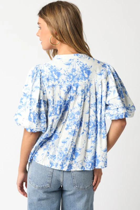 Bermuda Floral Top - Image 3