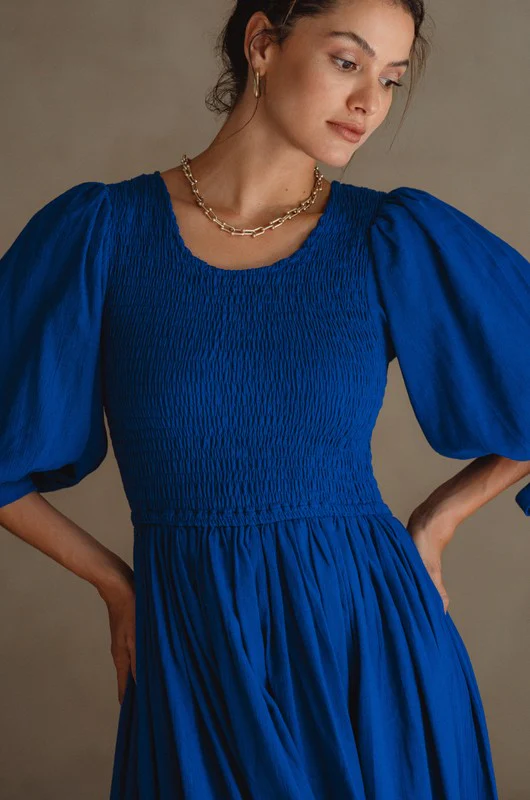 Freya Smocked Dress - Image 9