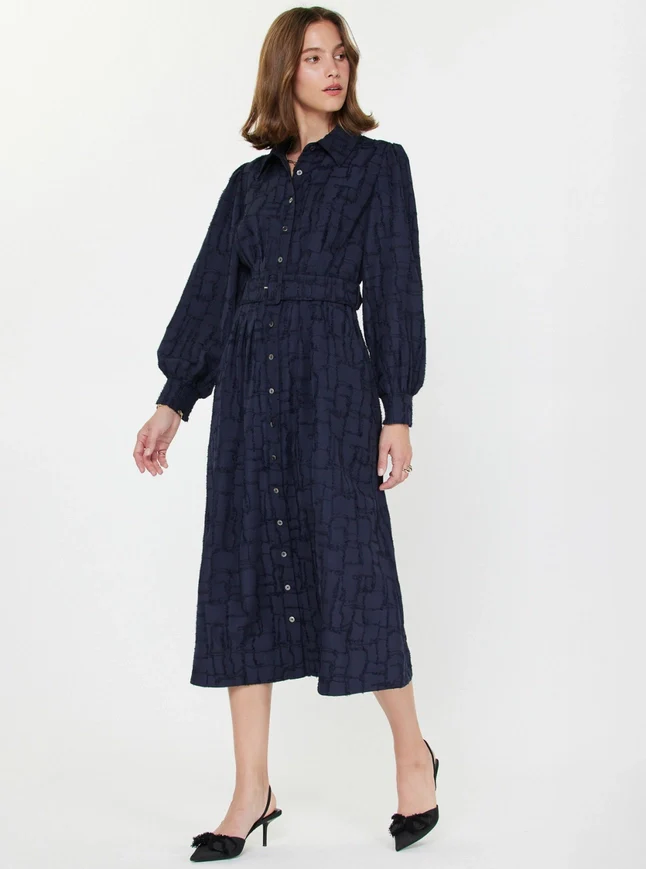 Demi Jacquard Dress