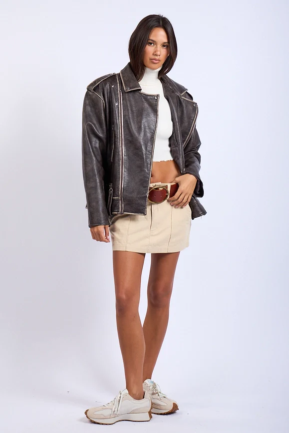 Bring It Leather Jacket - Image 6