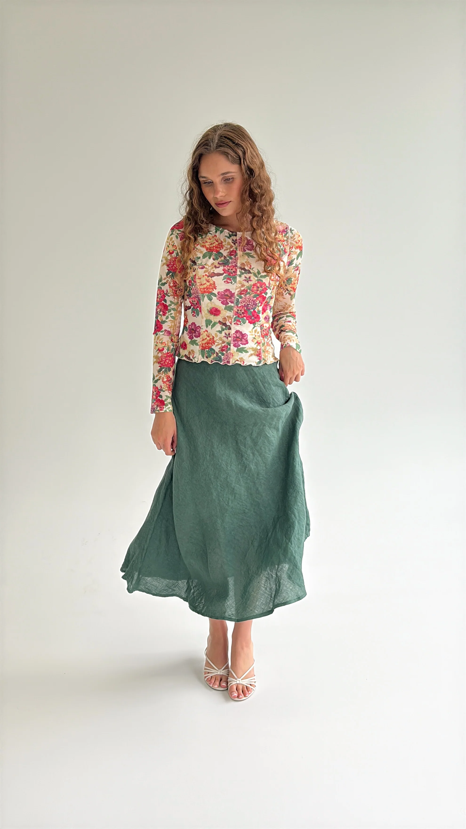 Pretty Little Linen Skirt - Image 5