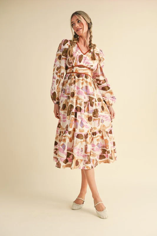 There She Is Midi Dress