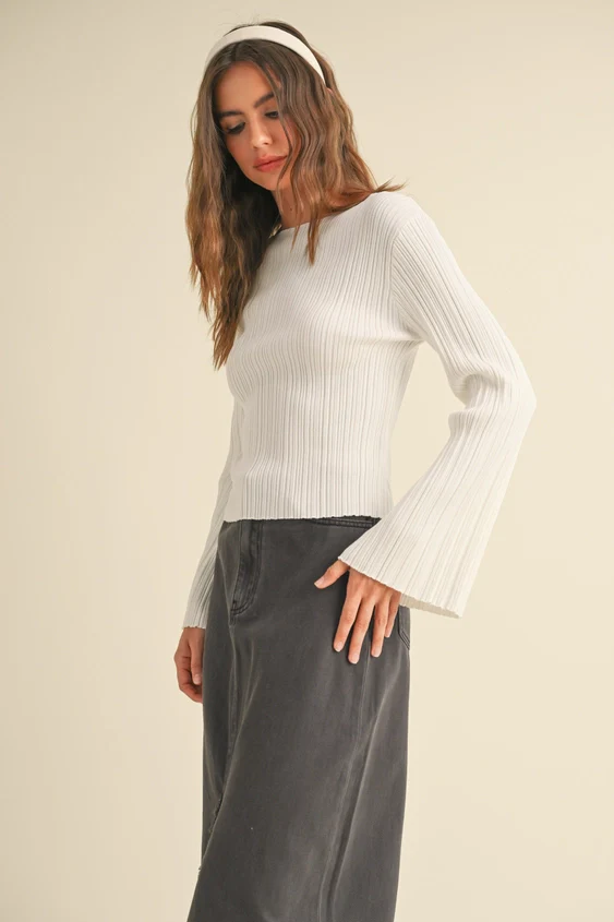 Belle Ribbed Top - Image 5