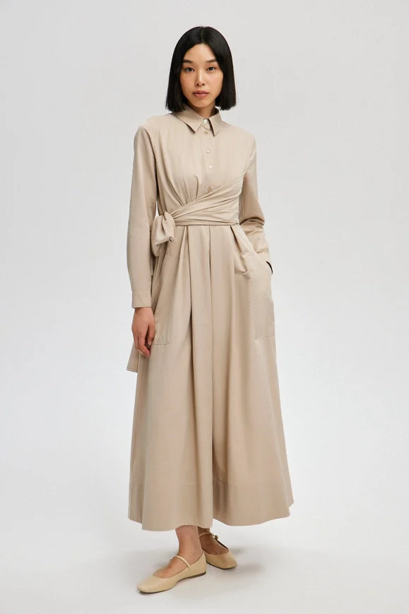 Timeless Maxi Shirt Dress