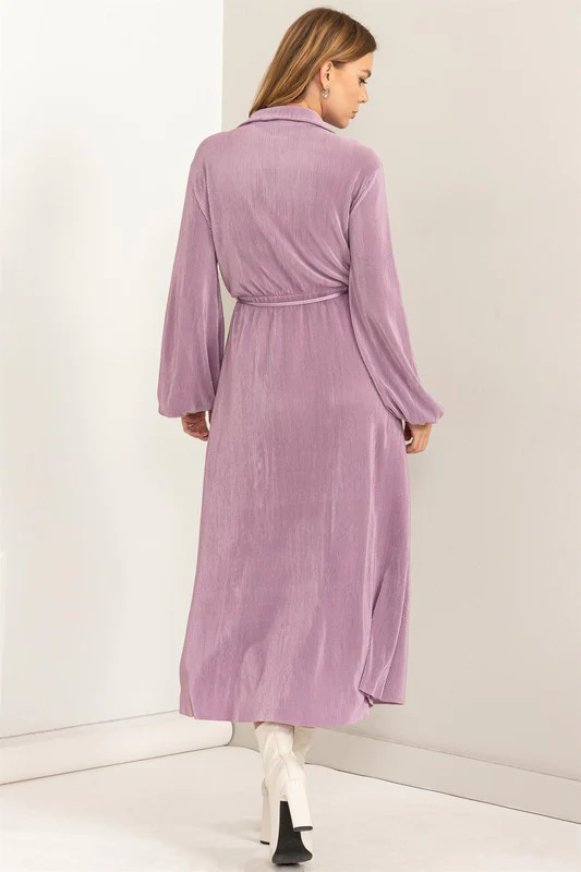 So Lovely Pleated Dress - Image 5